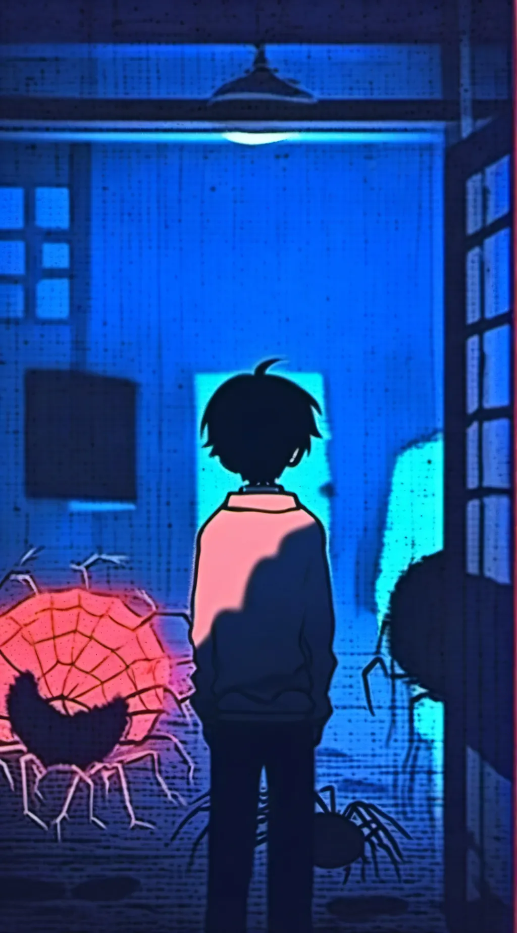 ai character: Omori mental visit background
