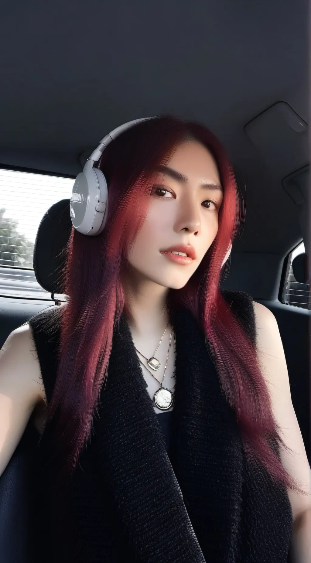 ai character: Mikha Lim. background