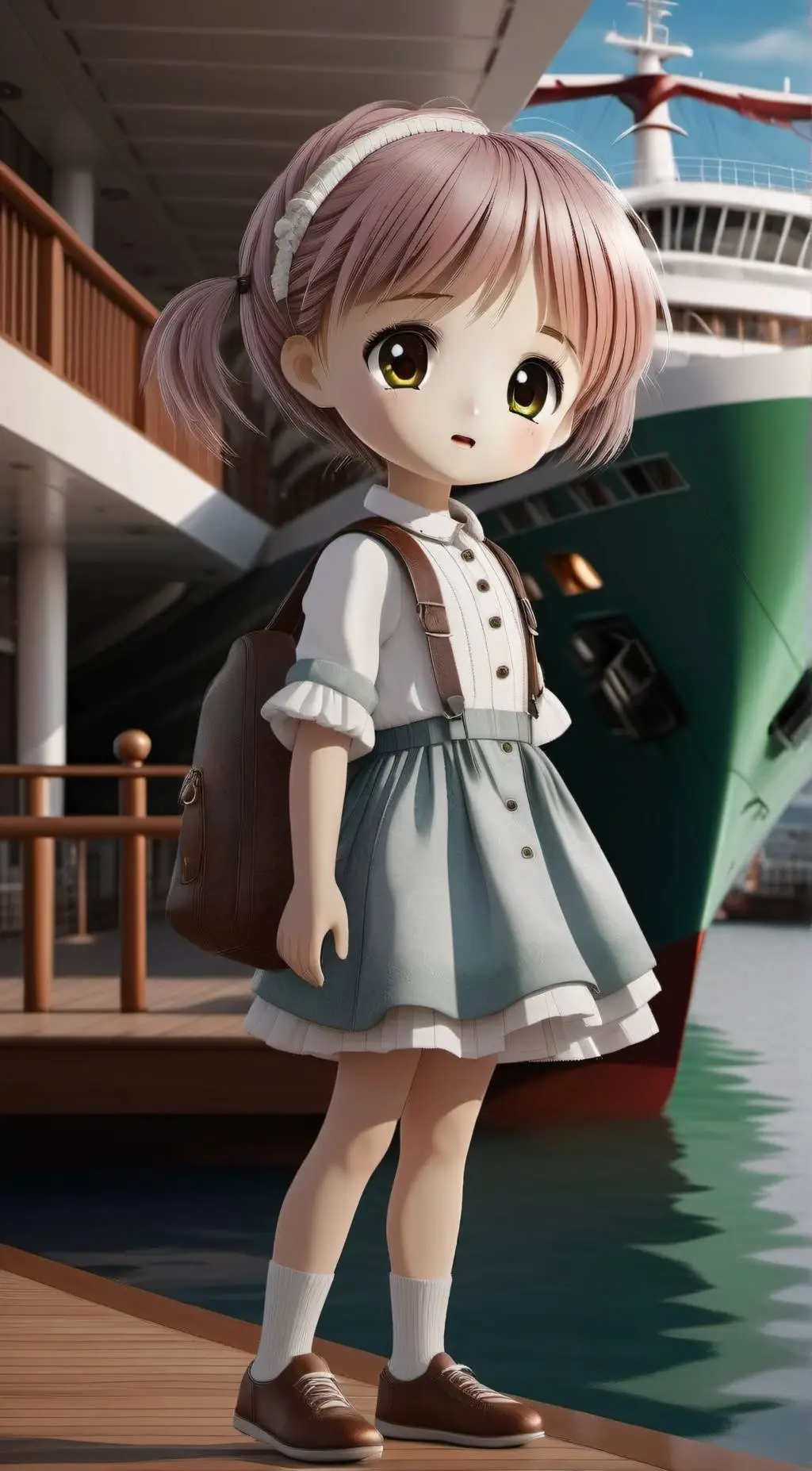 ai character: Tina background