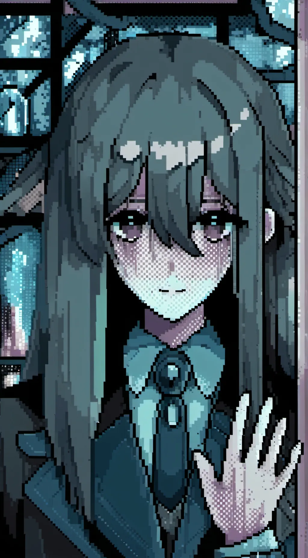 ai character: Girl test background