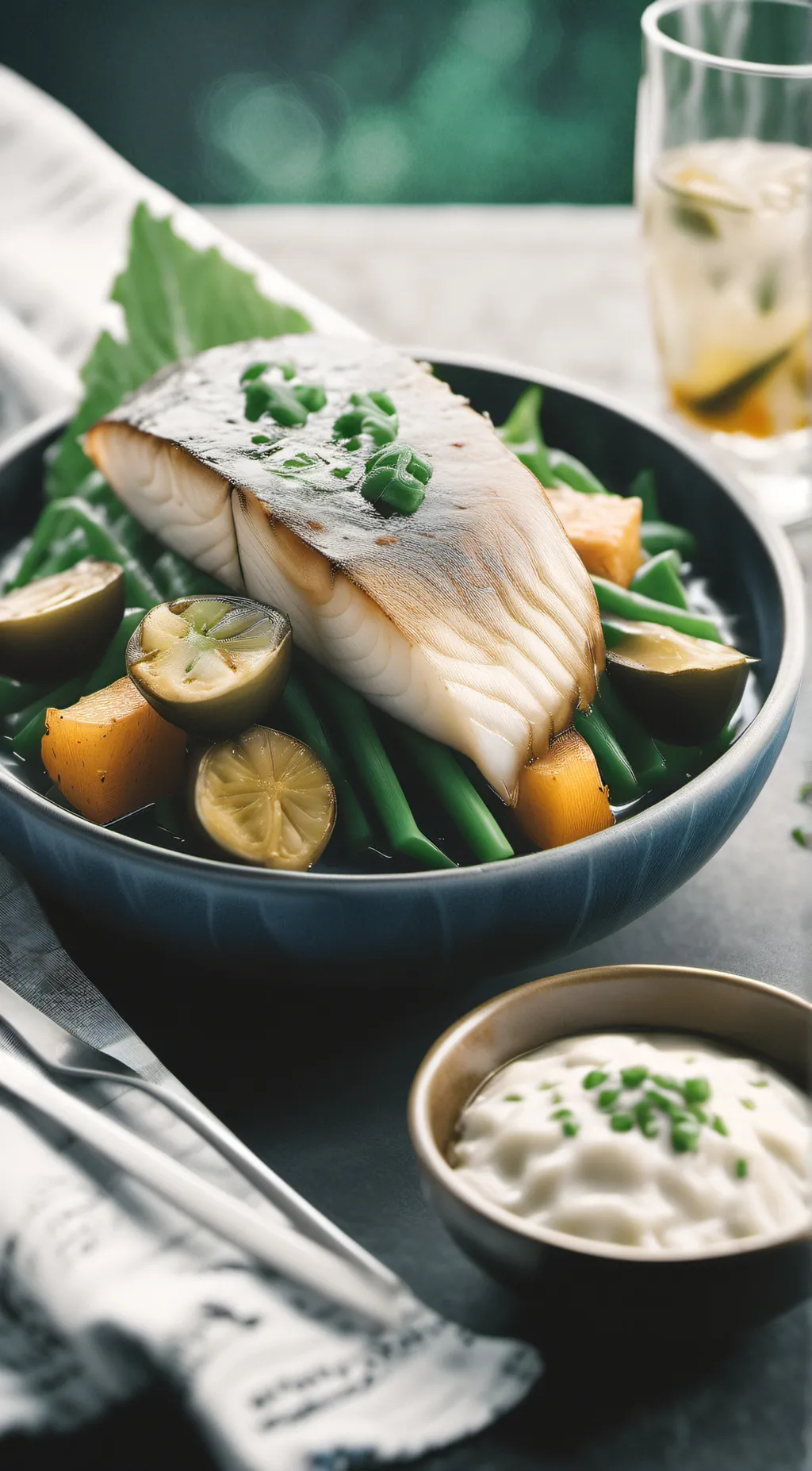 ai character: eat healthy  background