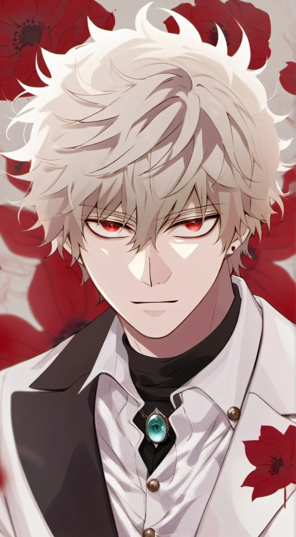 ai character: Bakugou Katsuki background