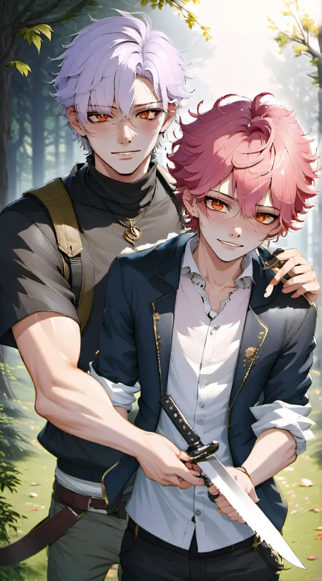 ai character: Kevin and Kai background