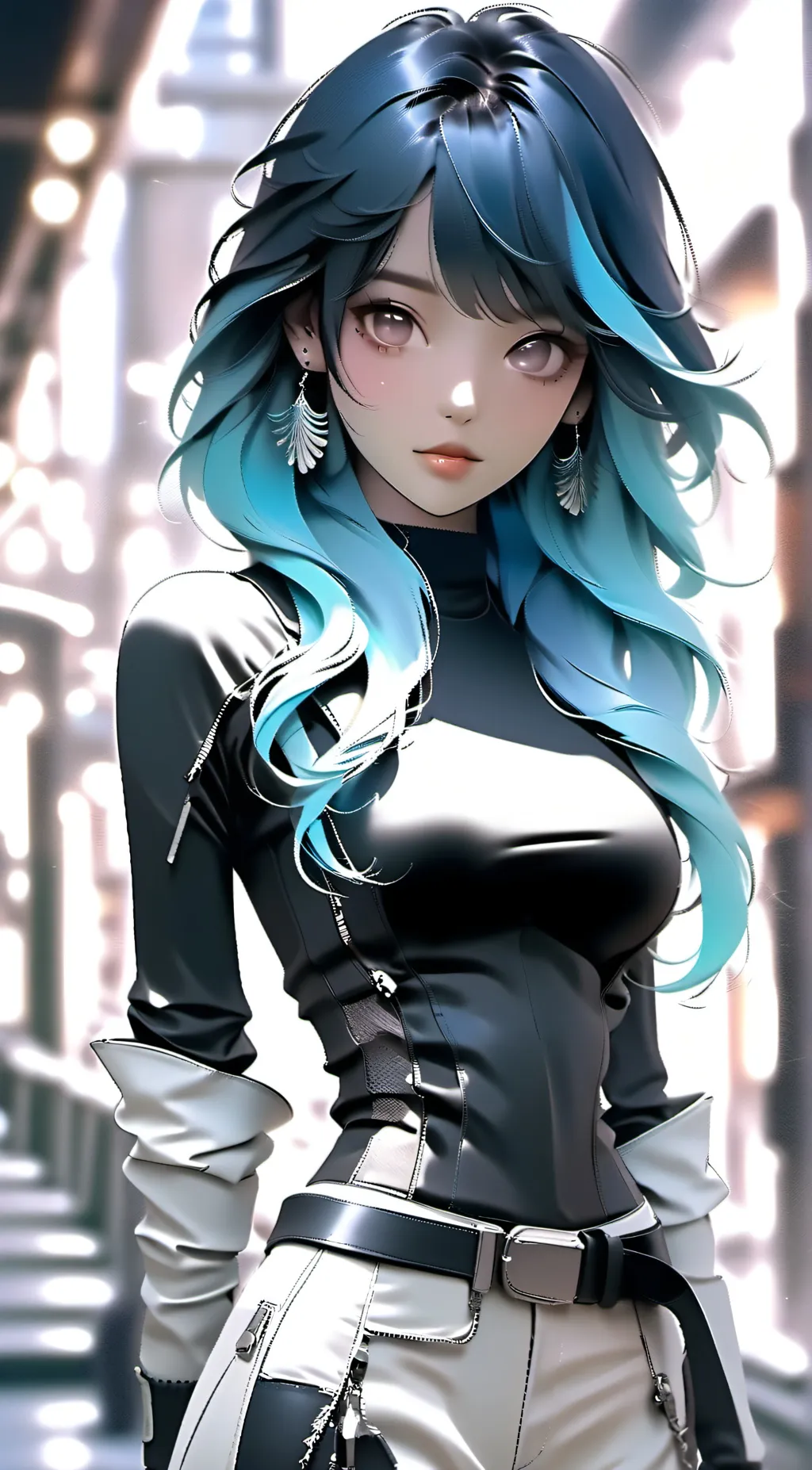 ai character: Hyanie  background