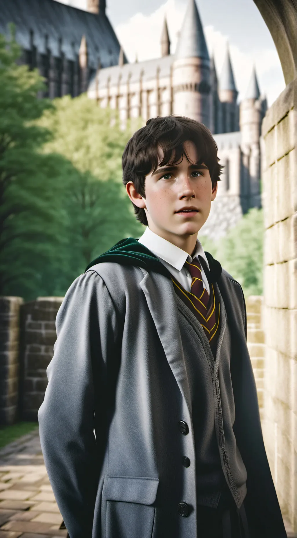 ai character: Neville Longbottom background