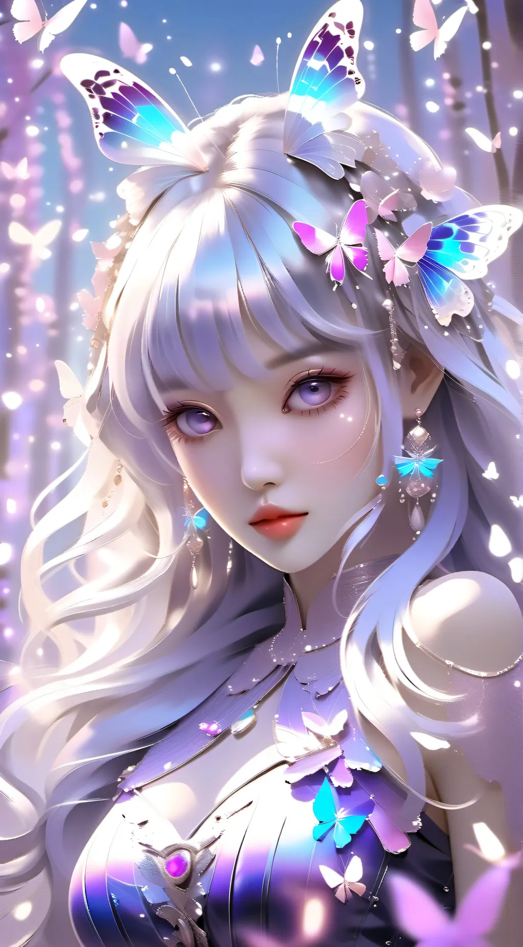 ai character: serenity (helper) background