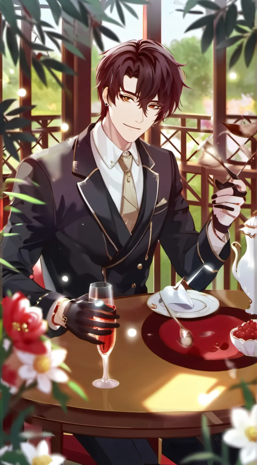 ai character: max  background