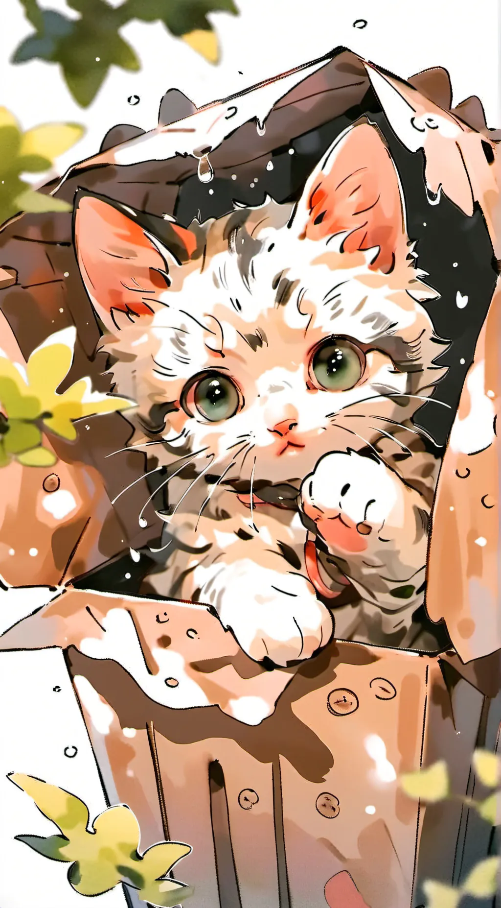ai character: You name the cat background