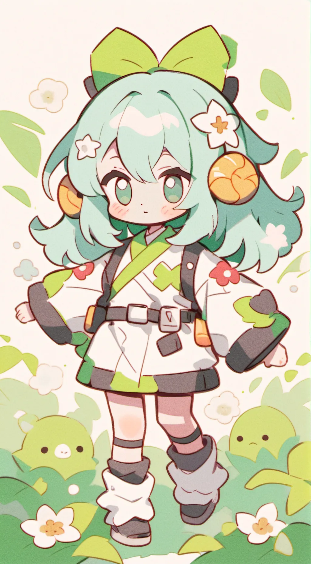 ai character: monoki background