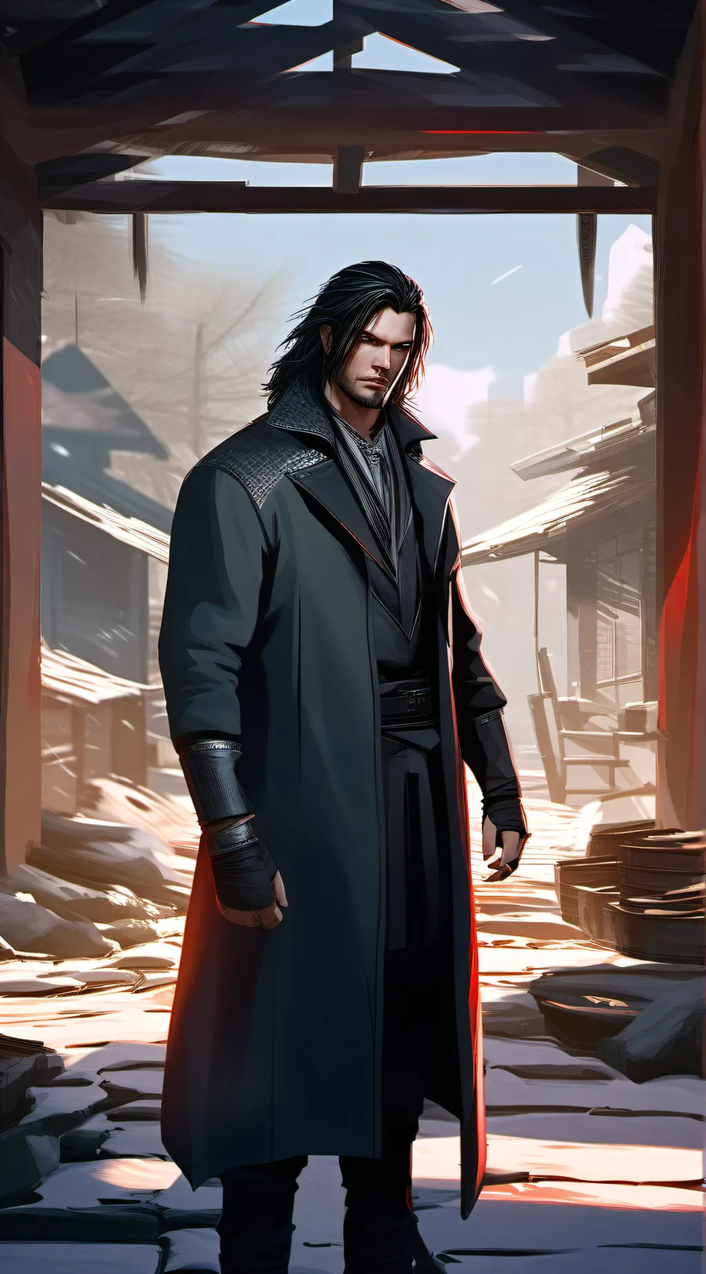 ai character: sus baby sitter  background