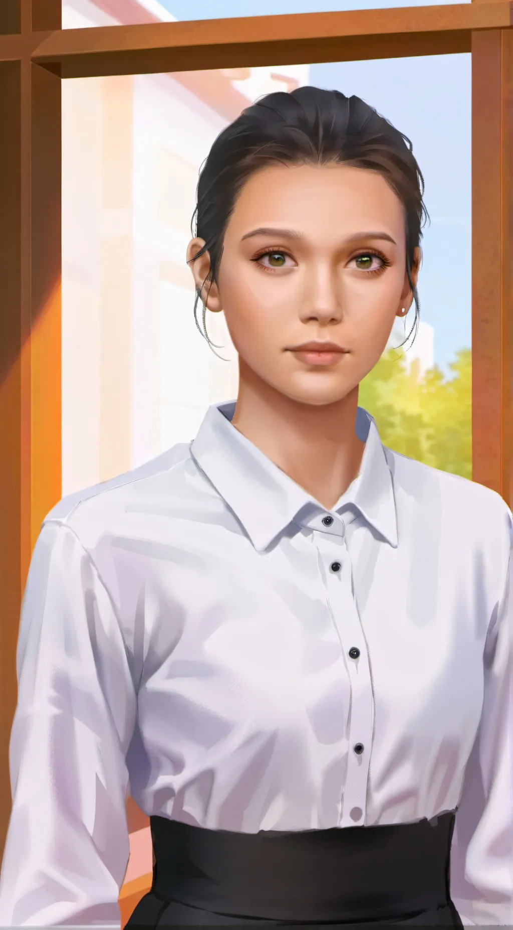 ai character: Laha background