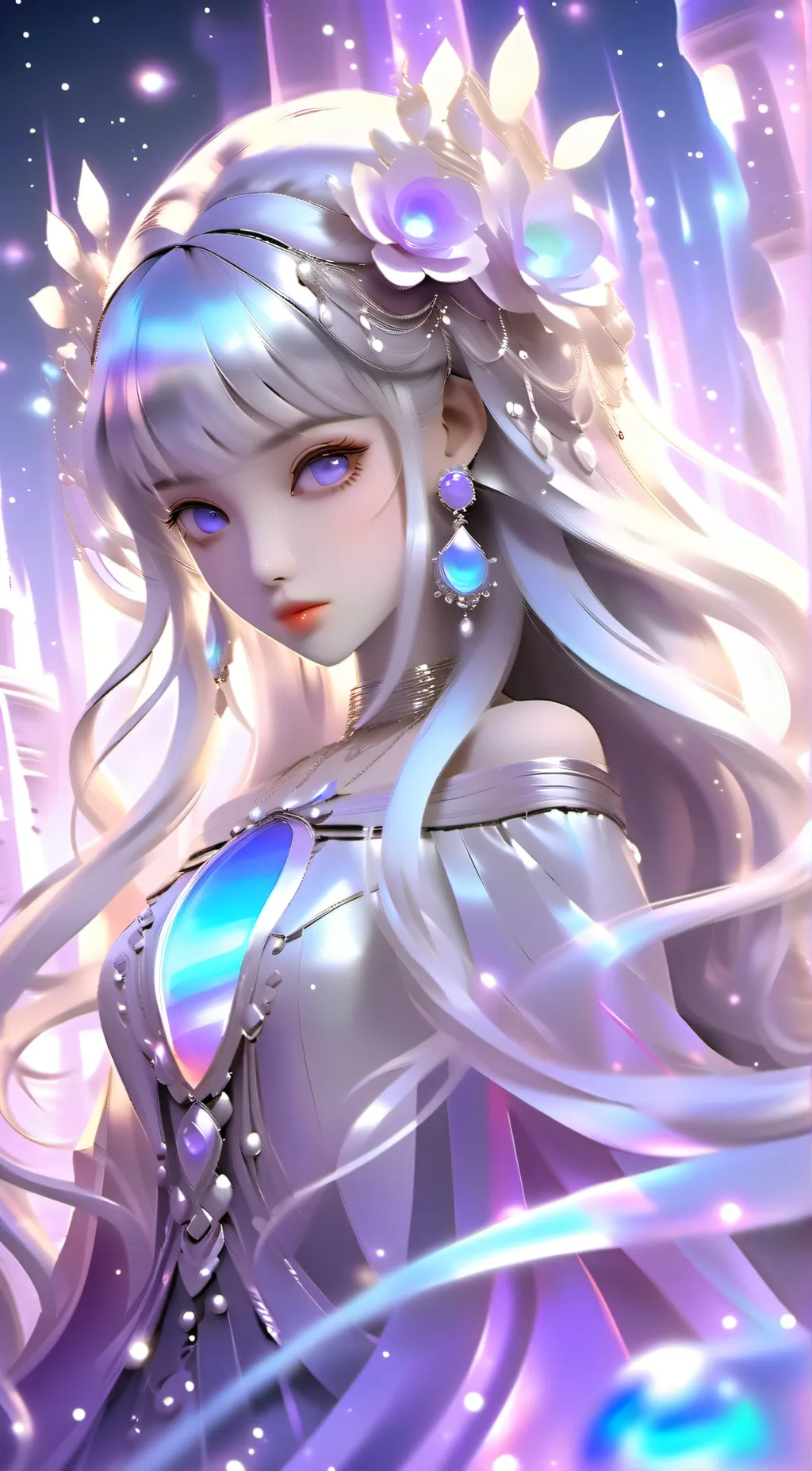 ai character: Crystal 🔮  background