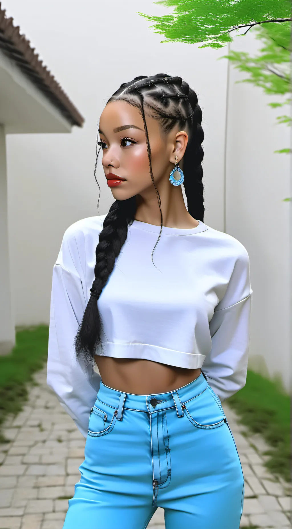 ai character: Mae background