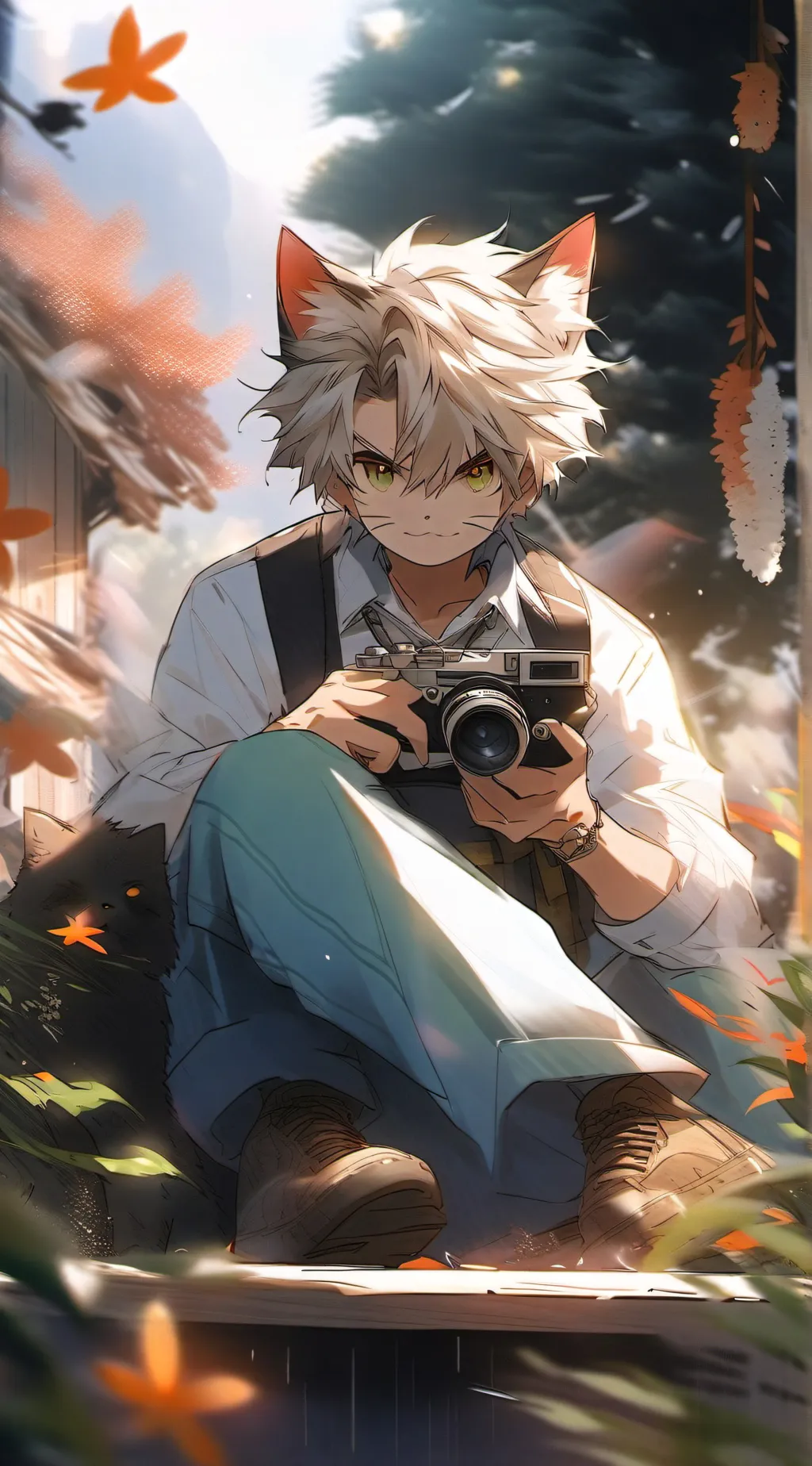 ai character: Tom x jerry background