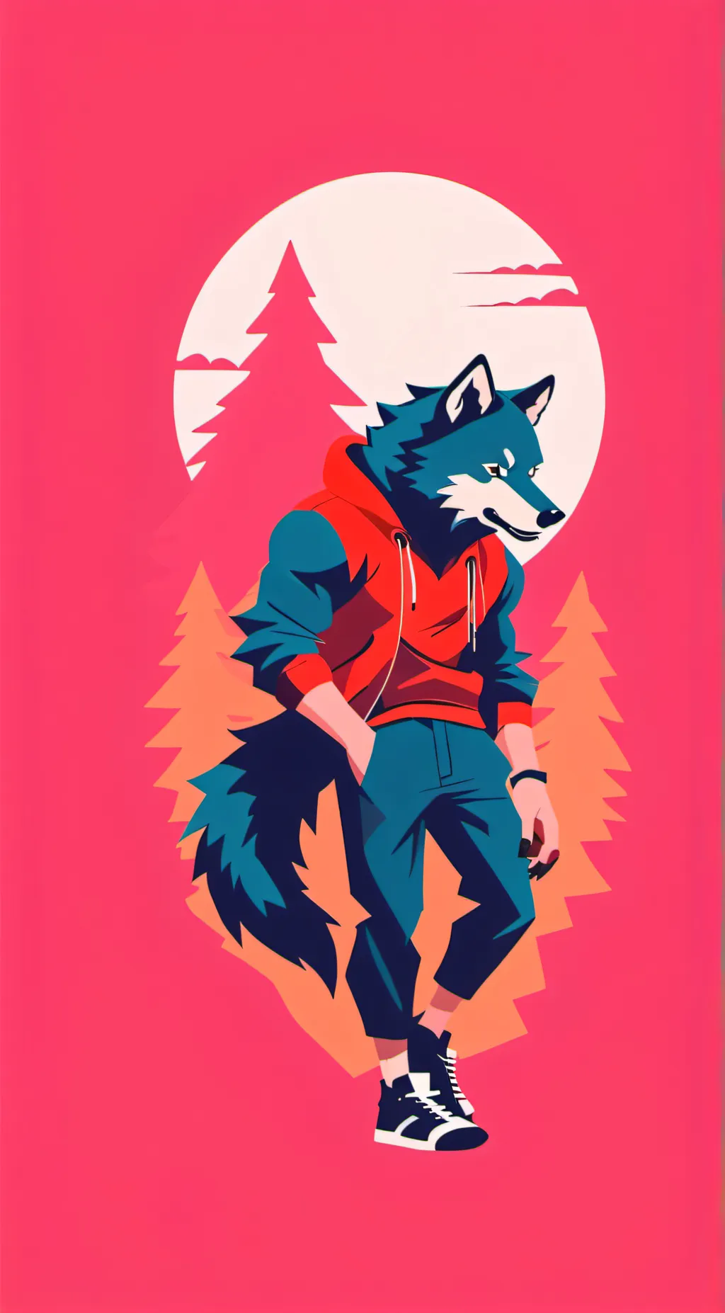 ai character: Shadow  background