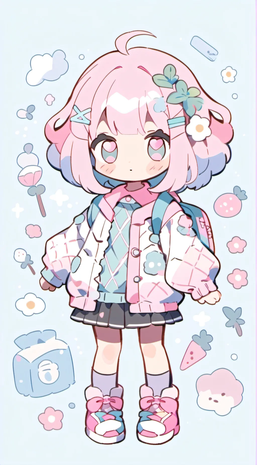 ai character: New Emotion! background