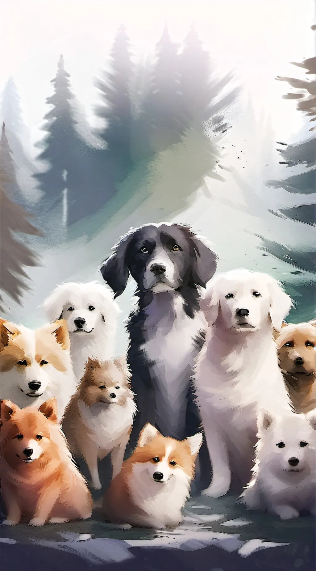 ai character: Animal Shelter background