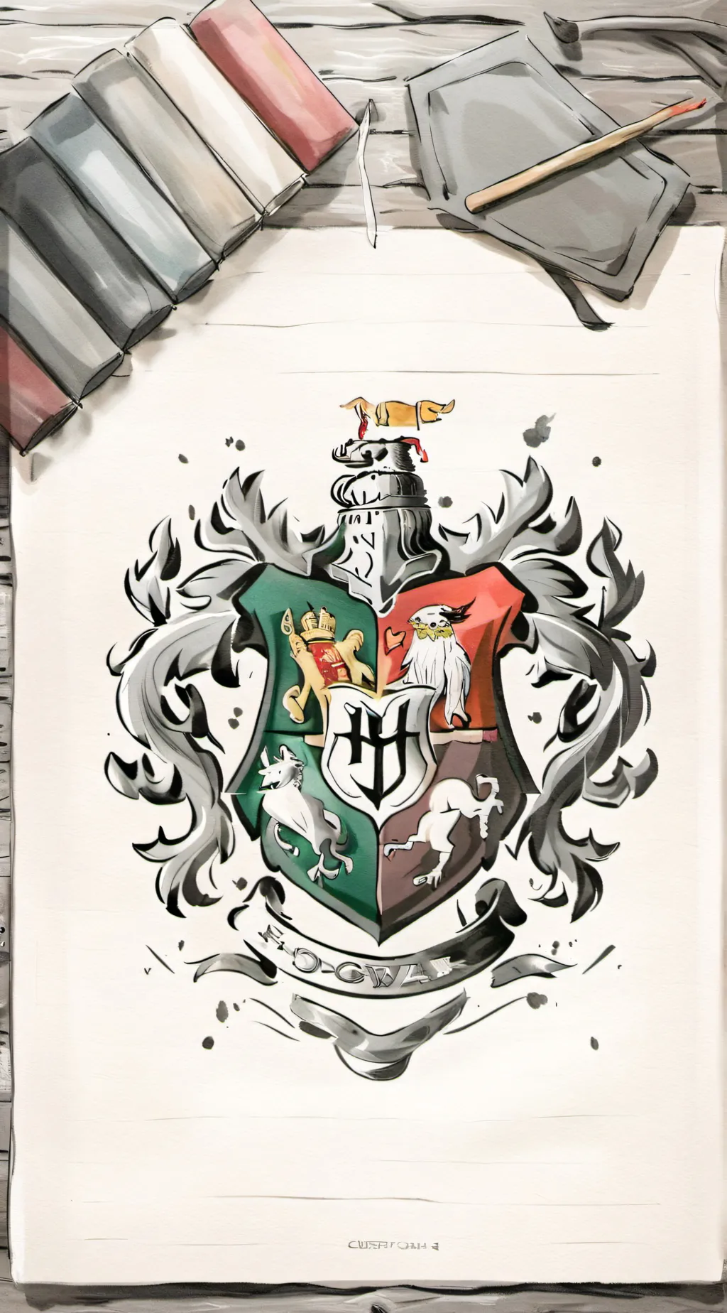 ai character: Hp background