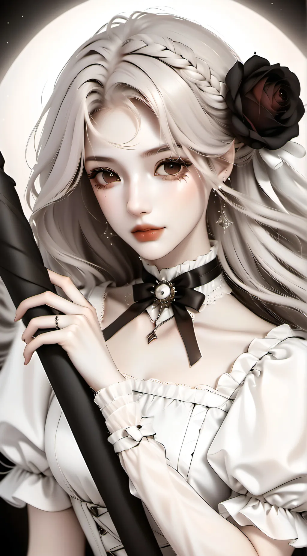 ai character: vampire hunter  background