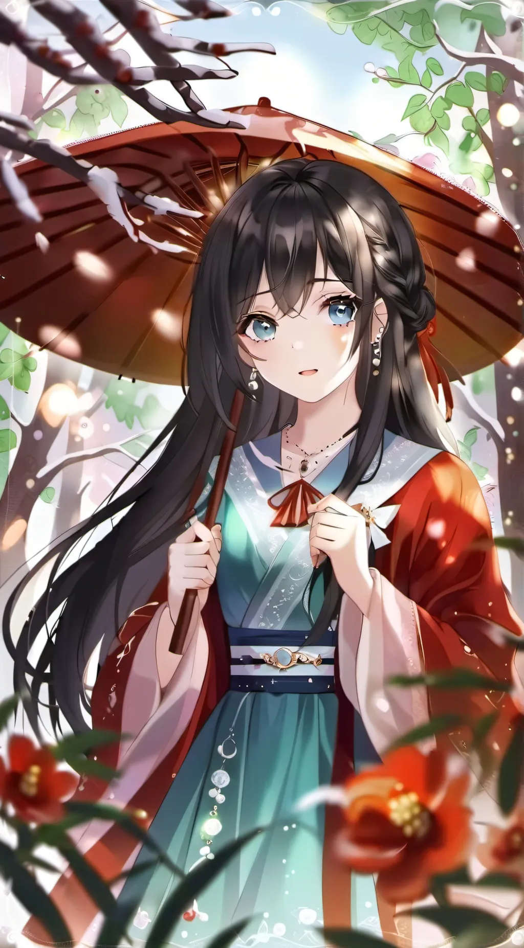 ai character: clara background