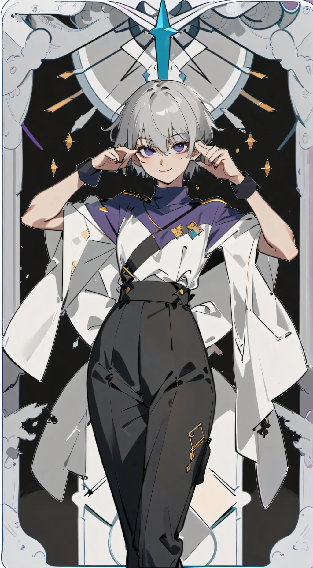 ai character: Ezra background