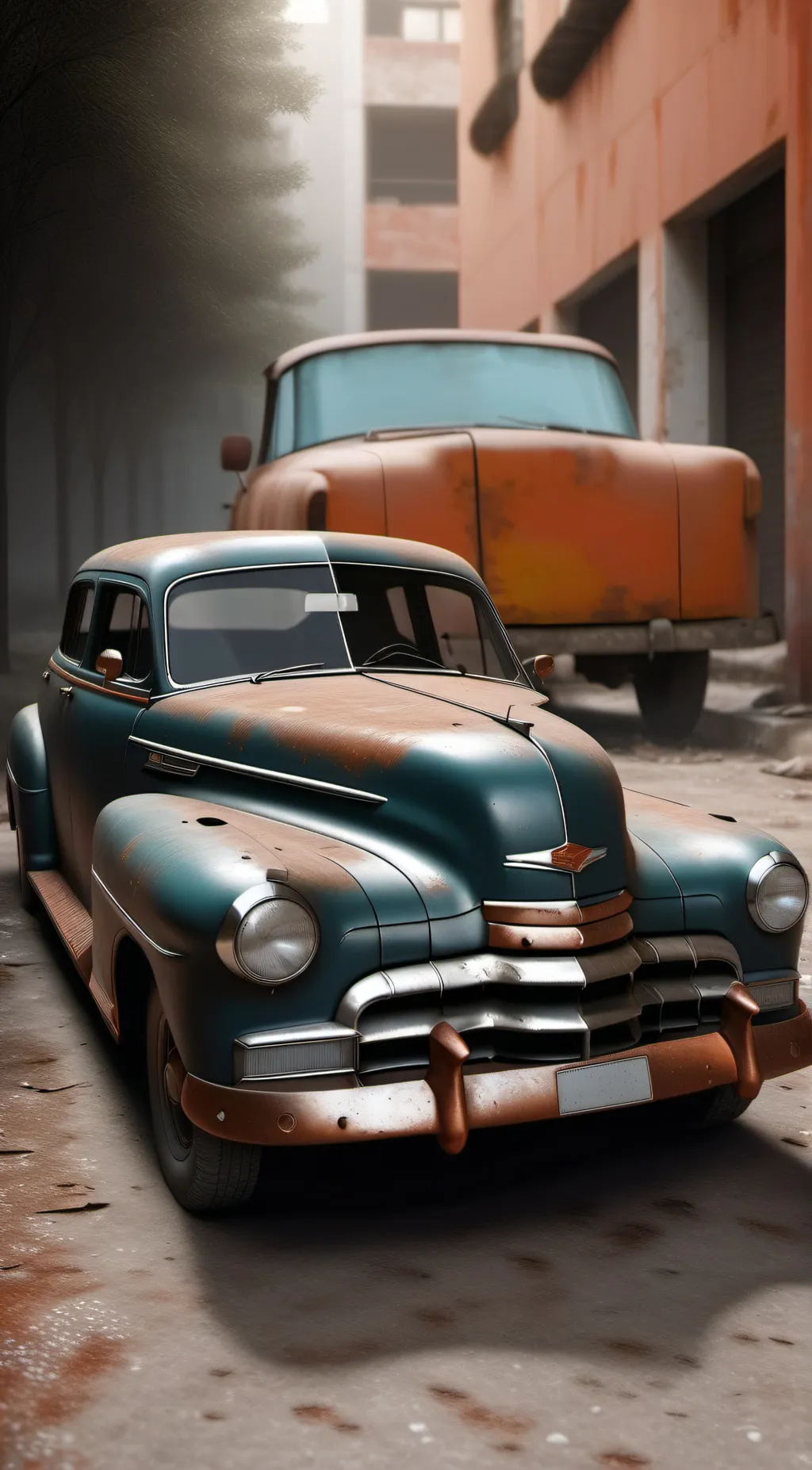 ai character: a dusty trip x FPE background