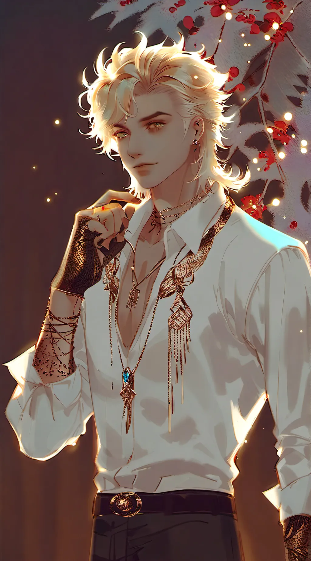 ai character: ♥︎Alen ♡ background