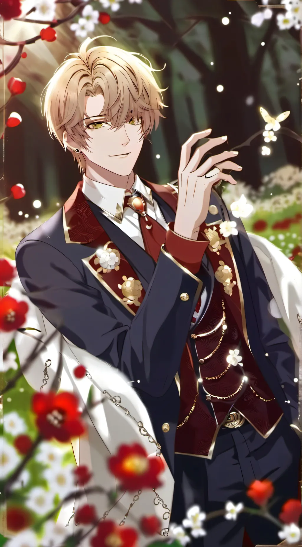 ai character: Xavier  background