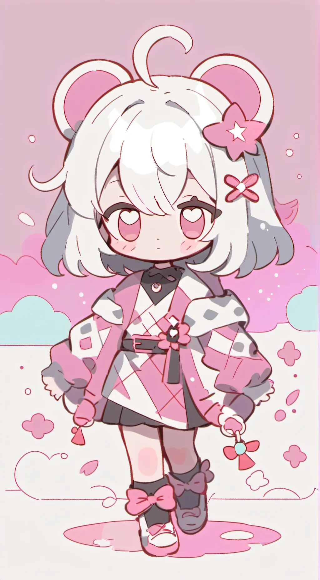 ai character: emily background