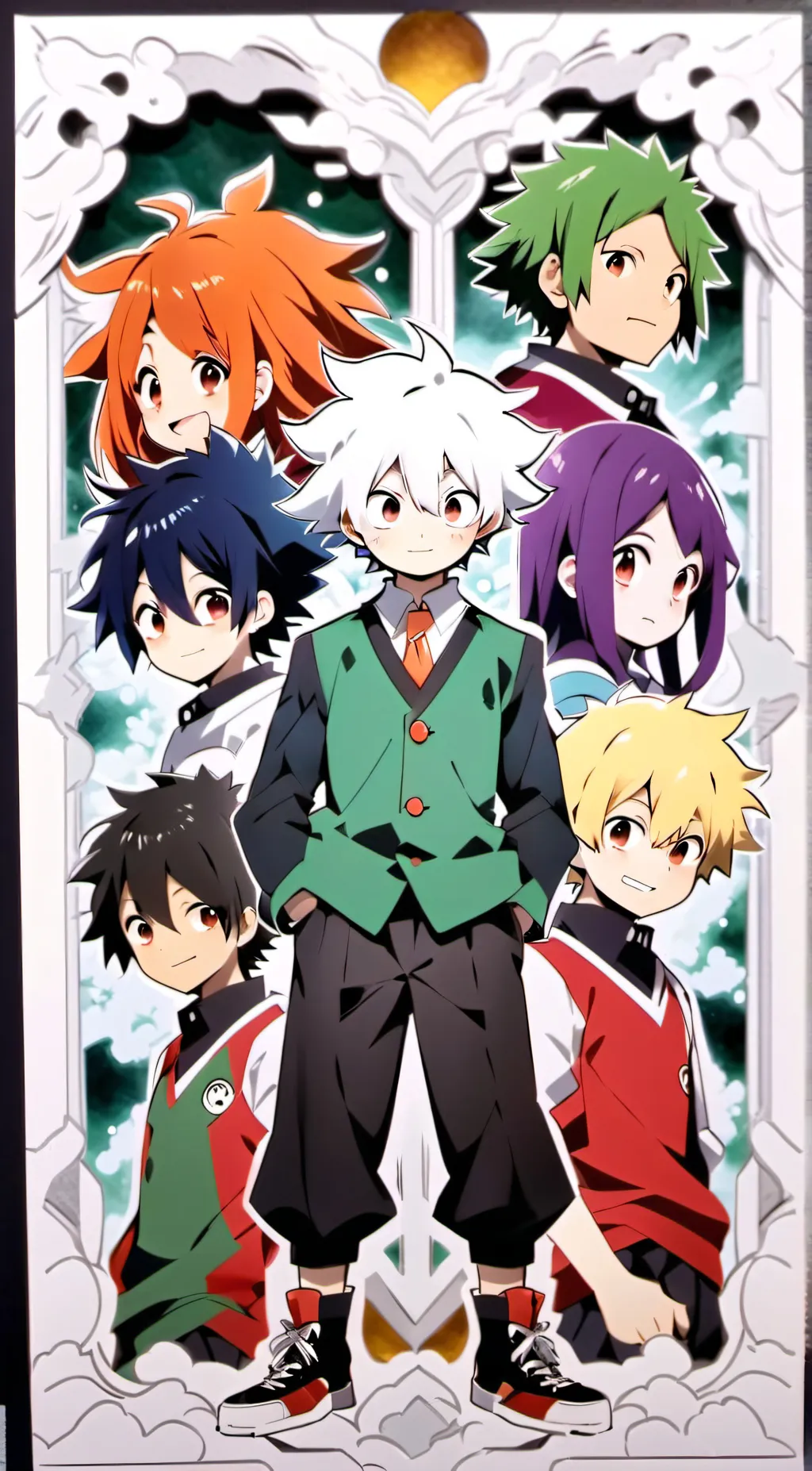 ai character: Class 1A  background