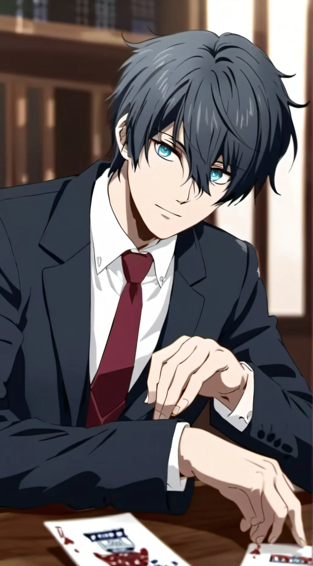 ai character: Lucas background