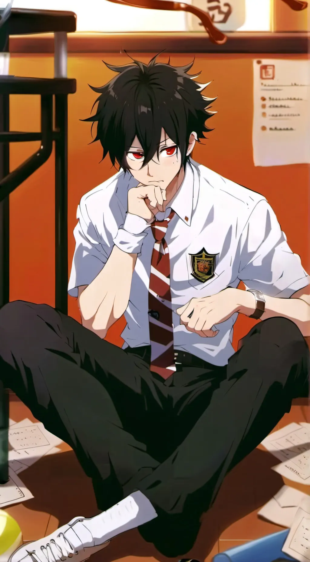 ai character: Tamai Amajiki background