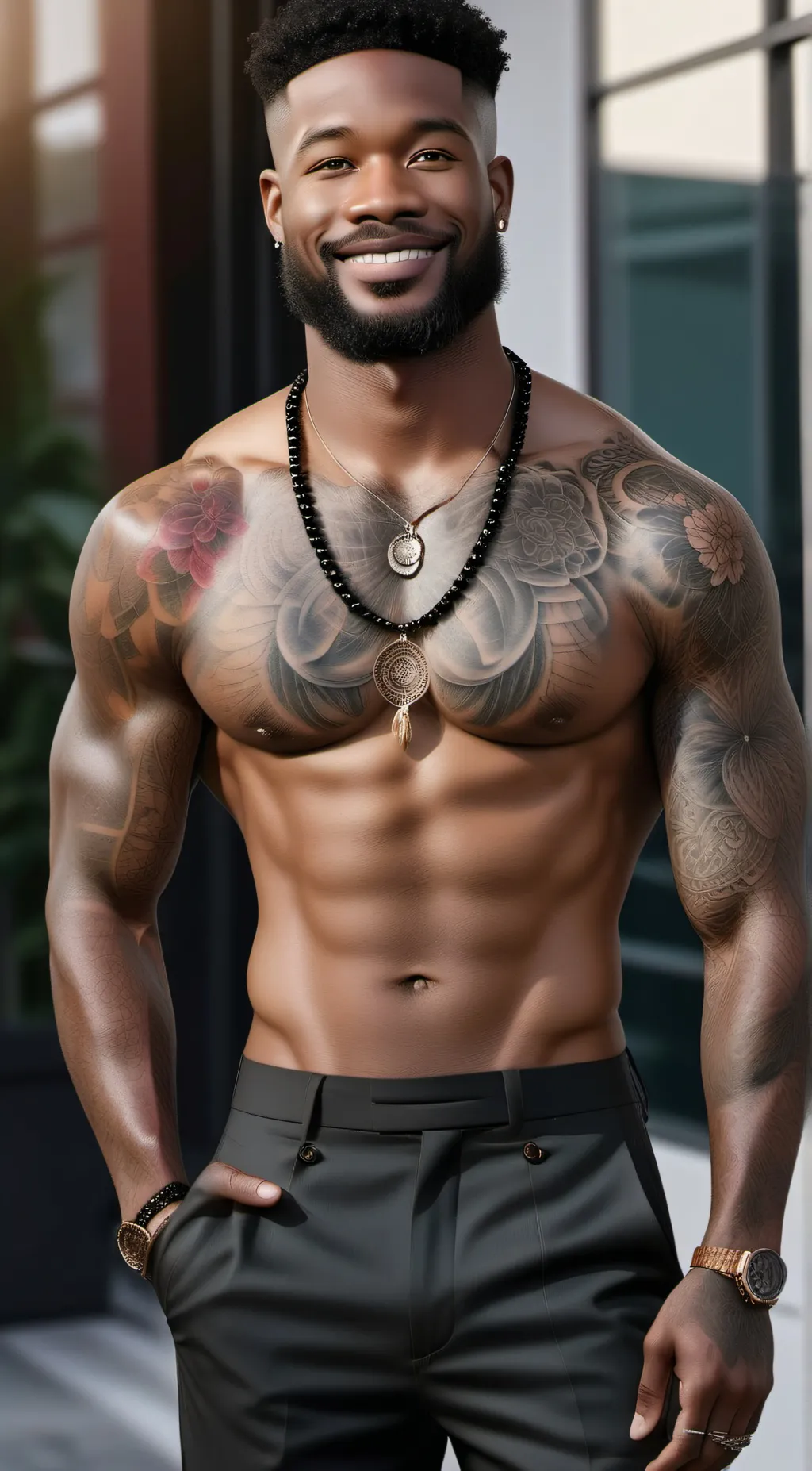 ai character: Bryce background