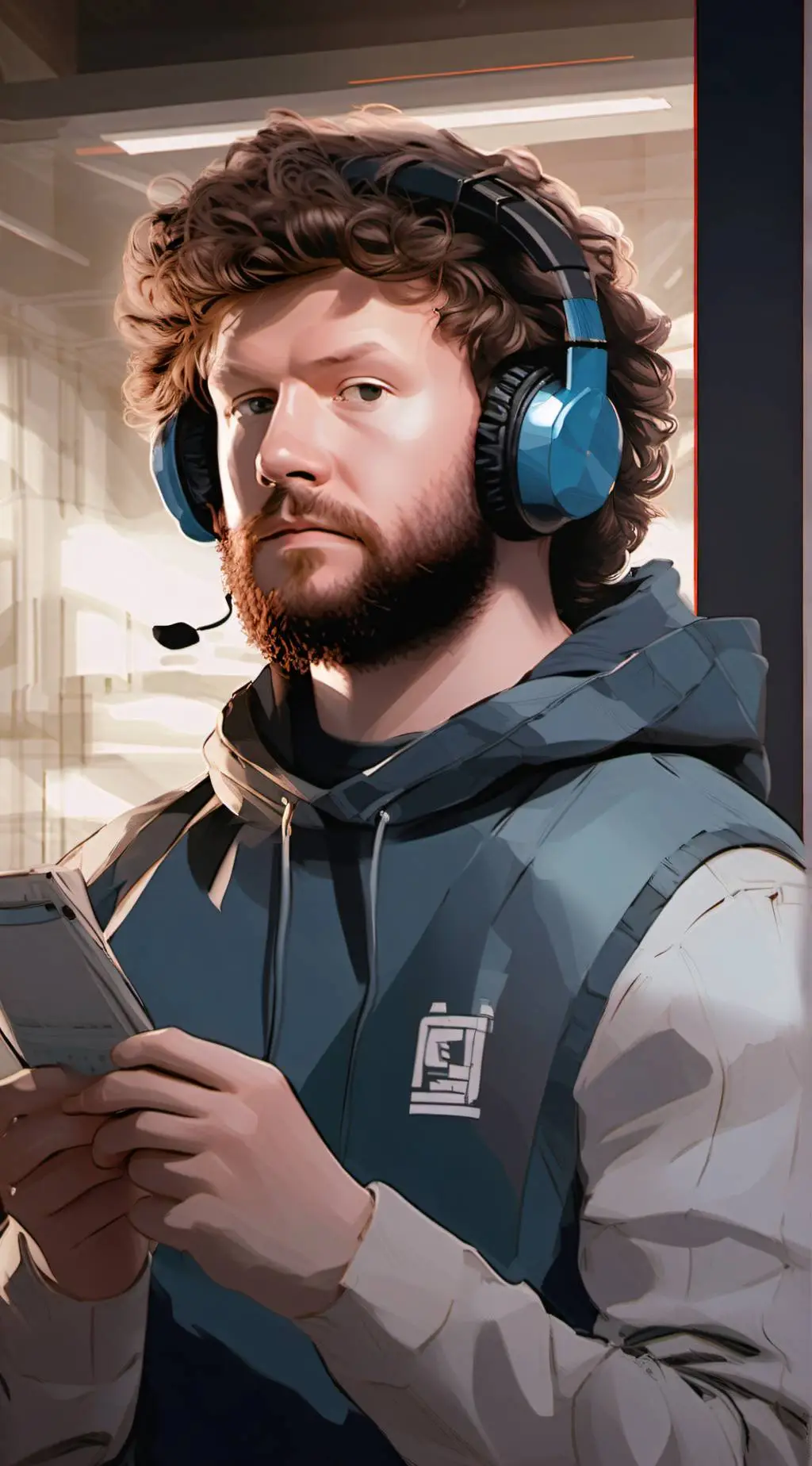 ai character: Caseoh :3 background