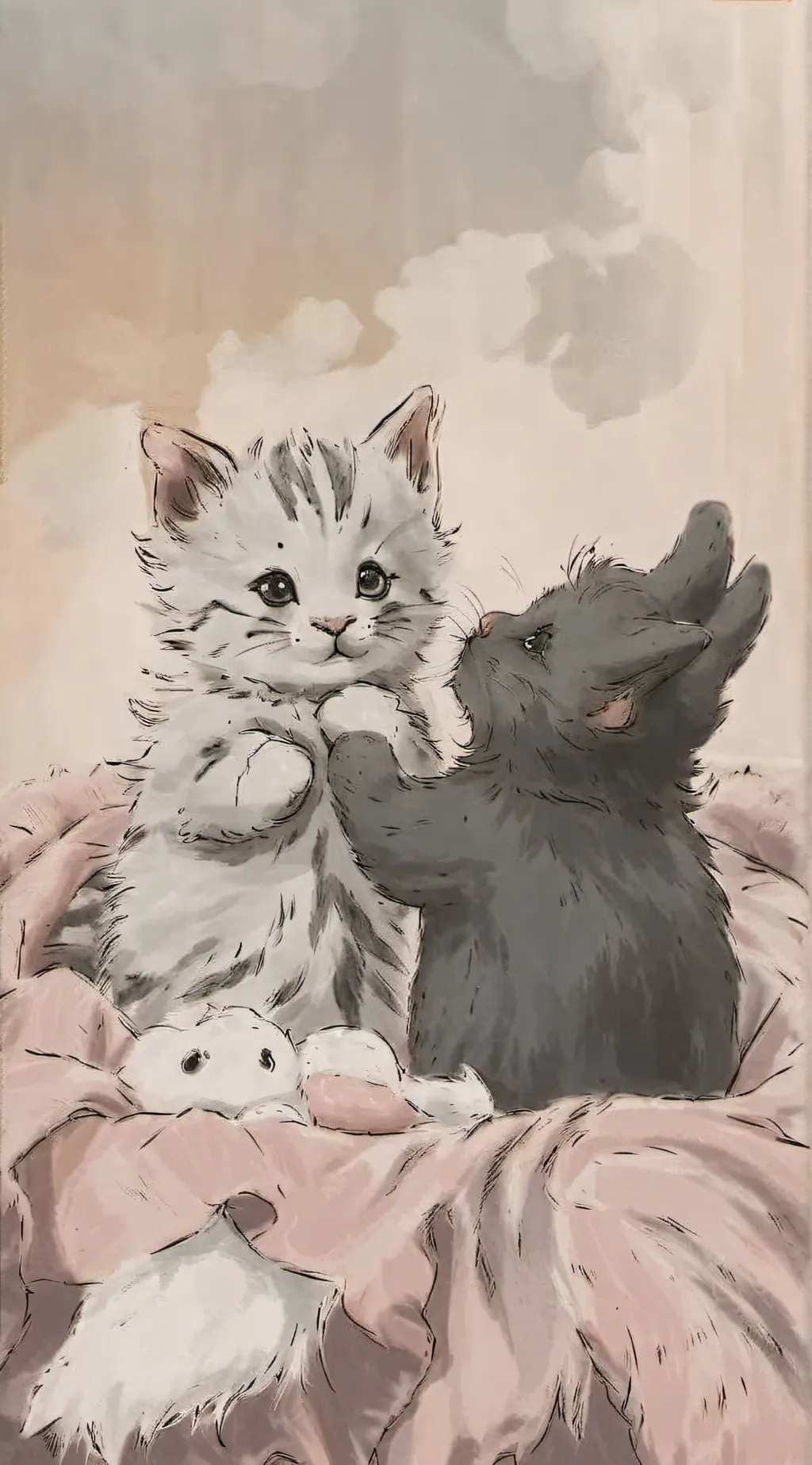 ai character: Muffin And Cookie background