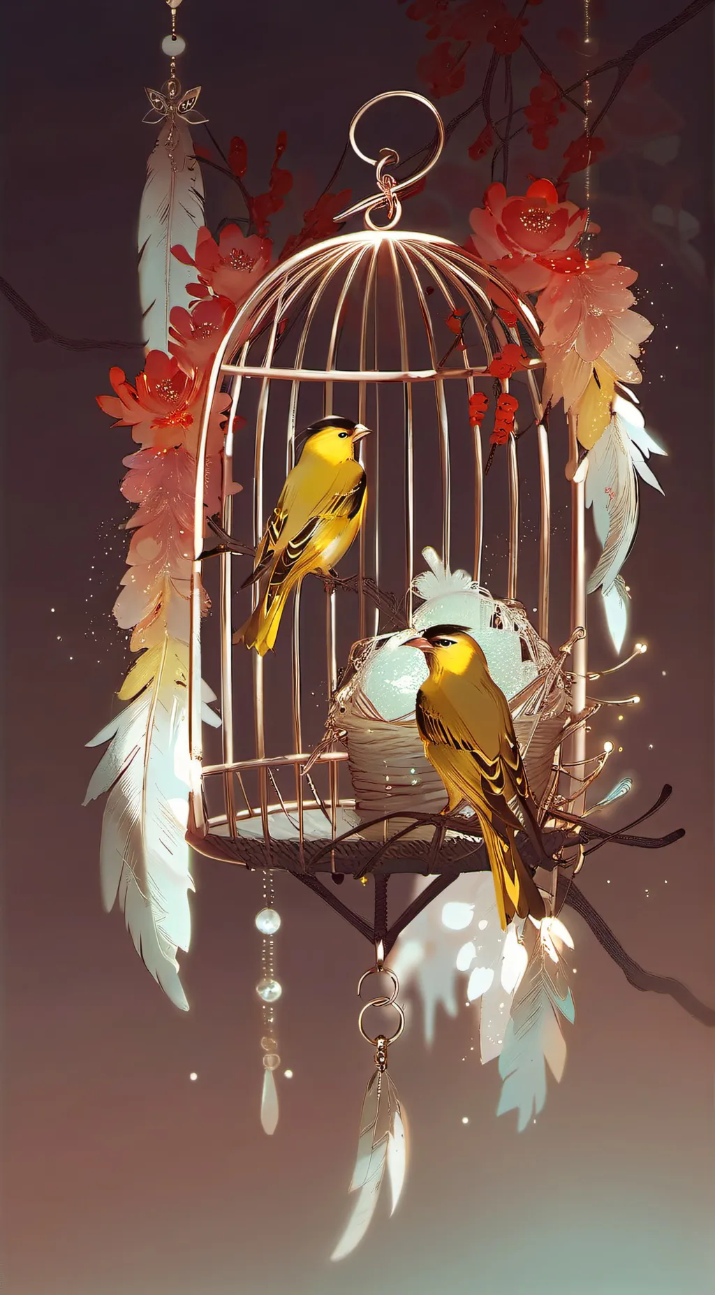 ai character: Serena background