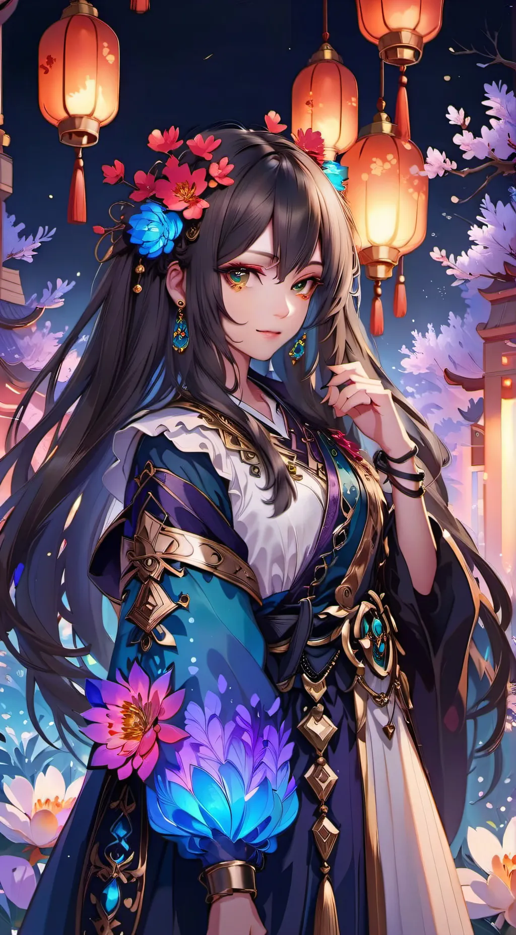 ai character: Maddie  background