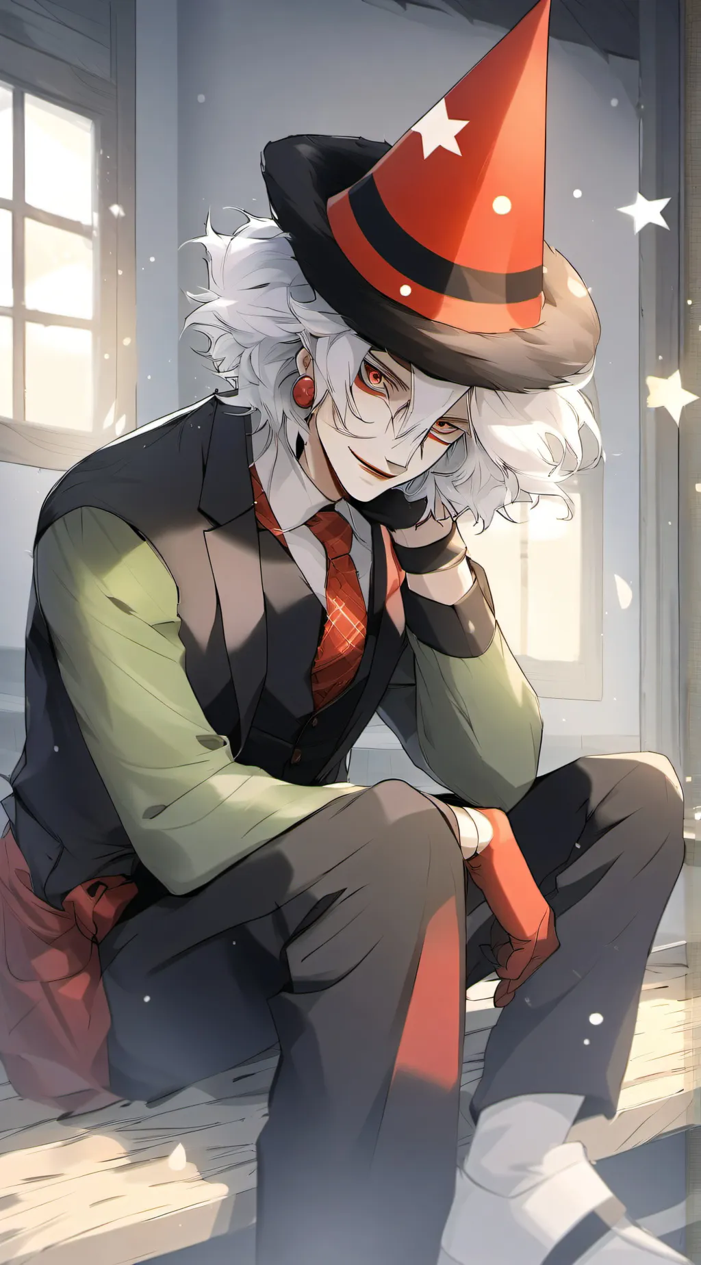 ai character: Leon background