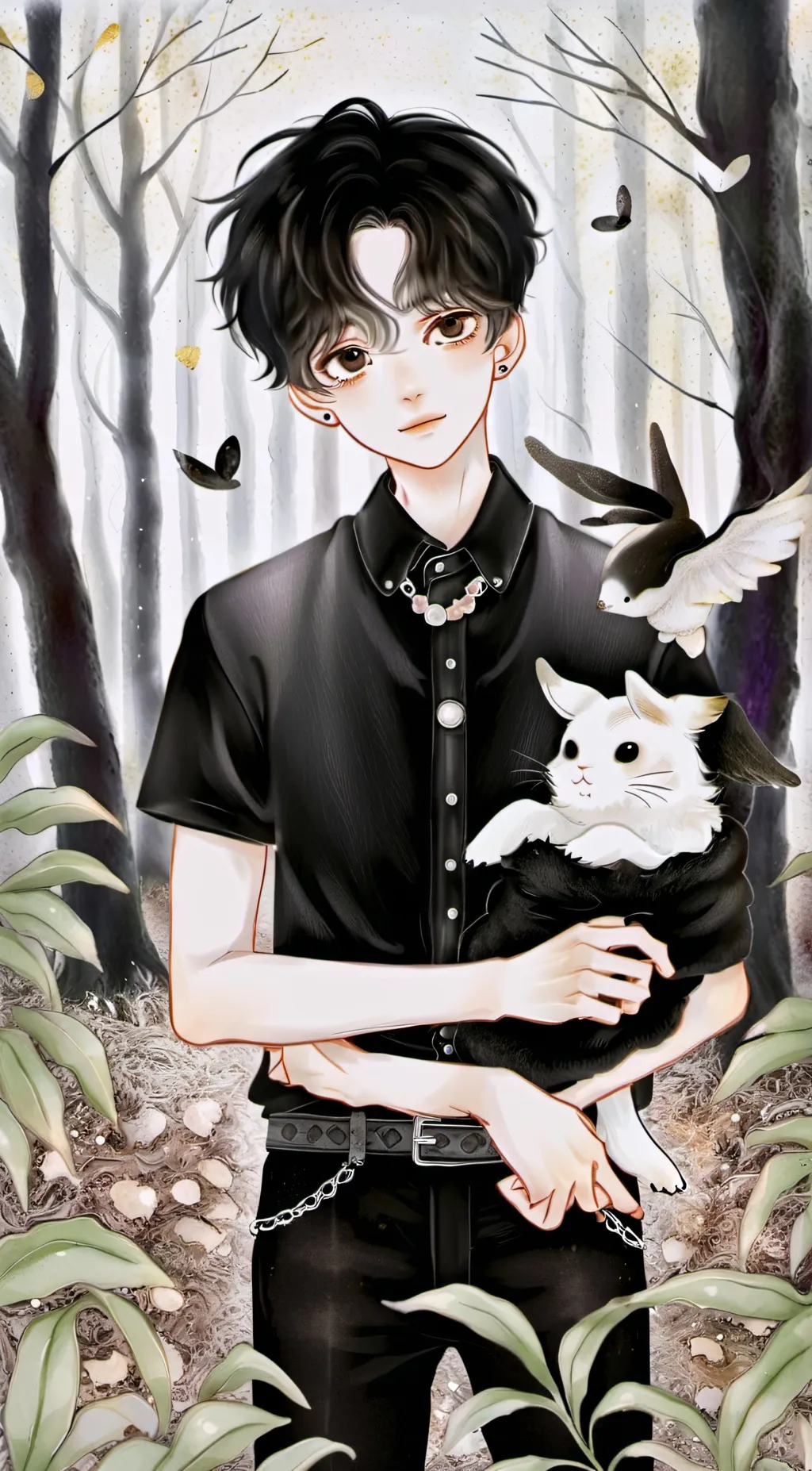 ai character: mac background