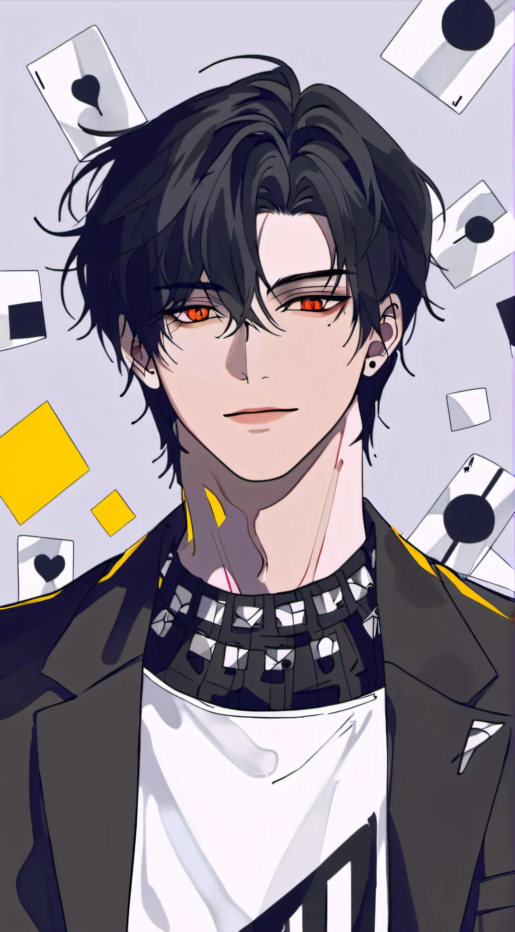 ai character: ☆luke☆ background