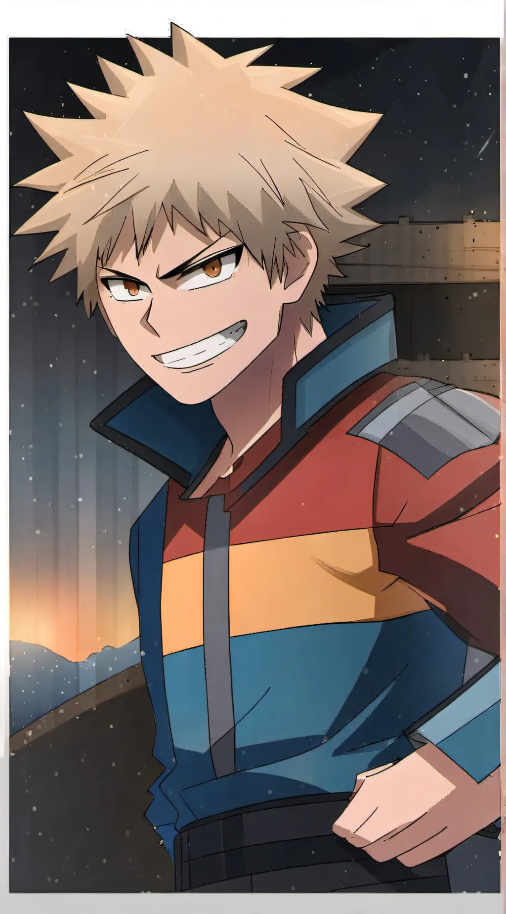 ai character: Bakugo background