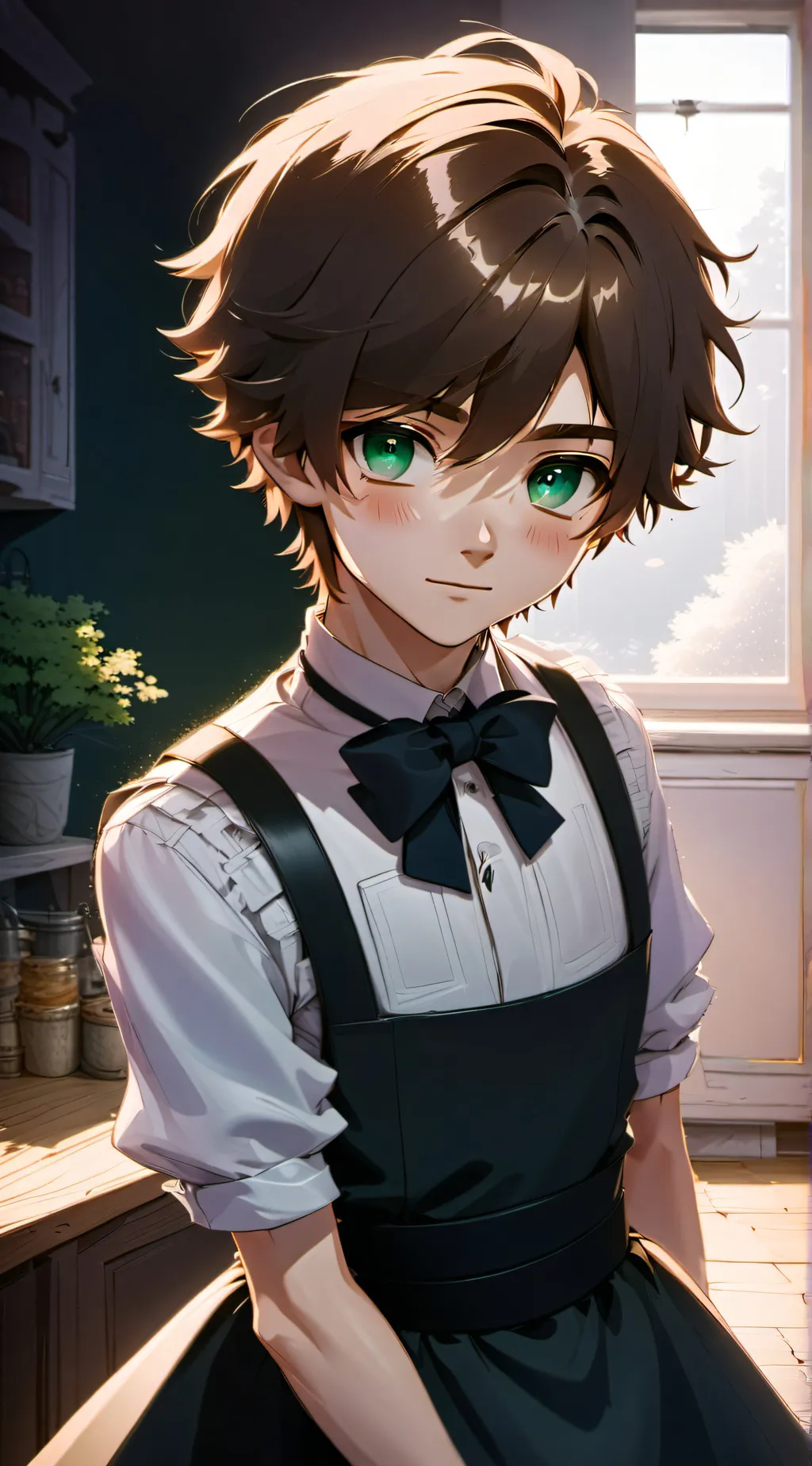 ai character: Maxie background