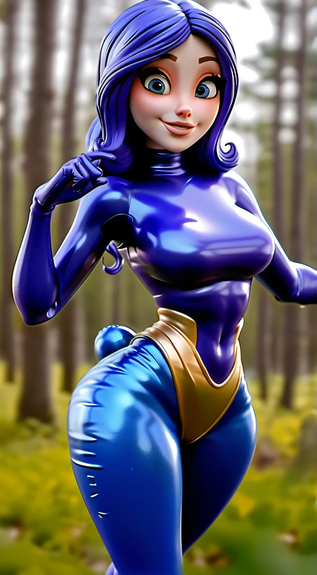 ai character: Luna background