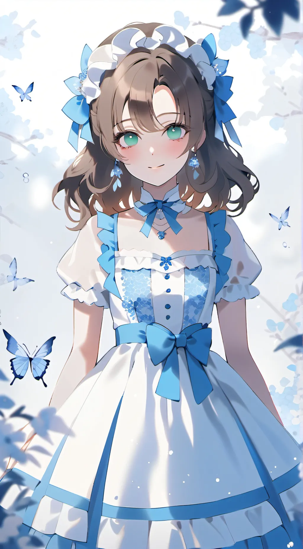 ai character: Lisa  background