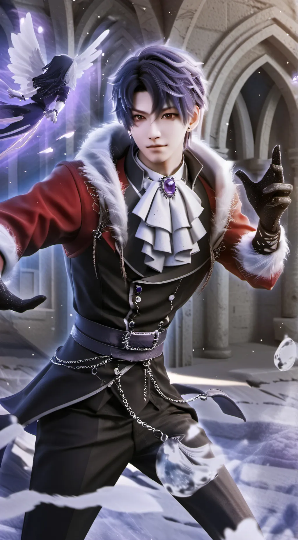 ai character: Aaron (yandere) background