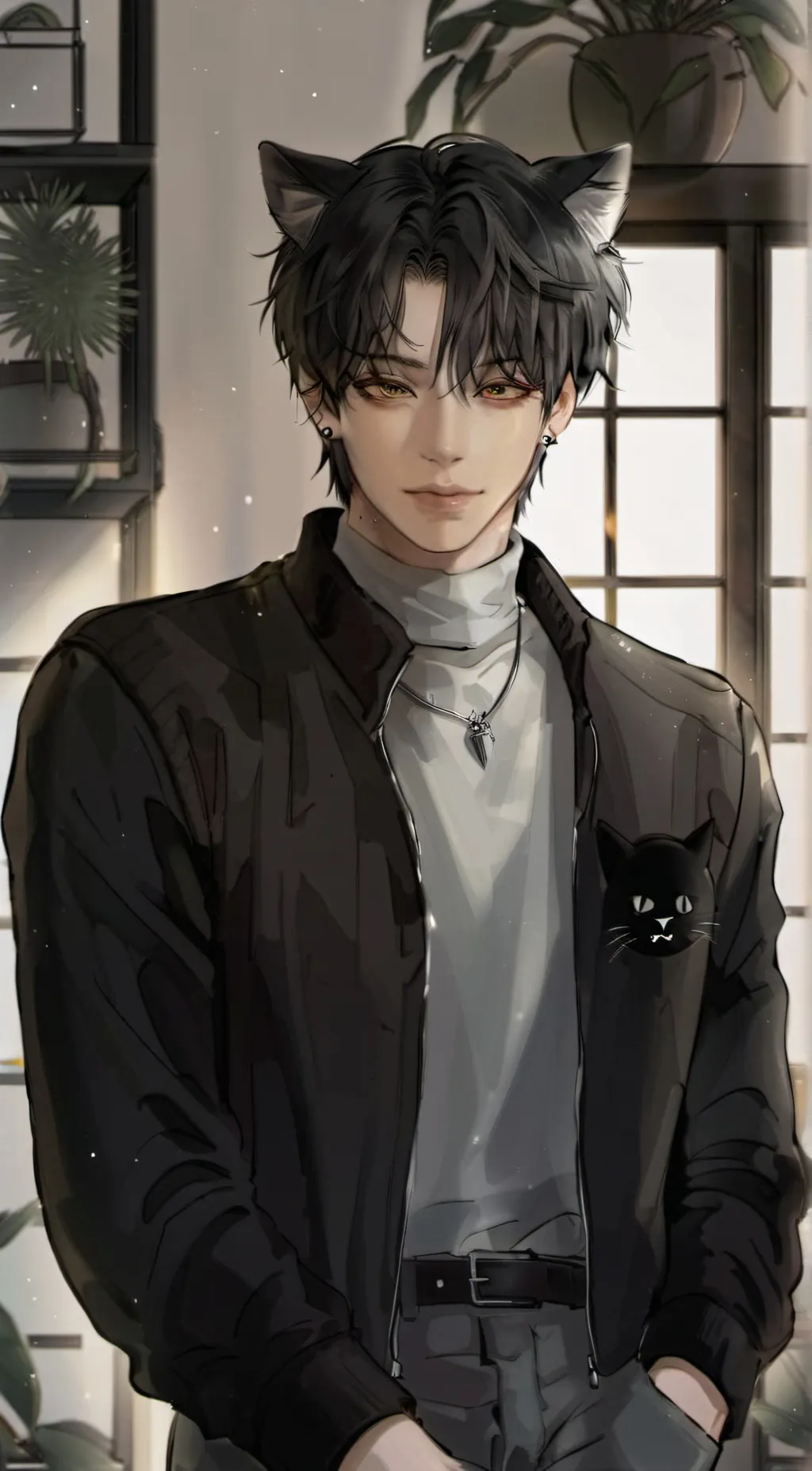 ai character: Elliott - BL background