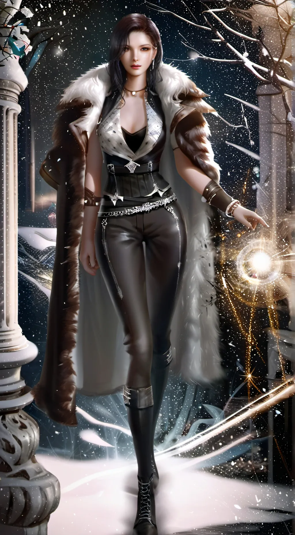 ai character: Evelyn background