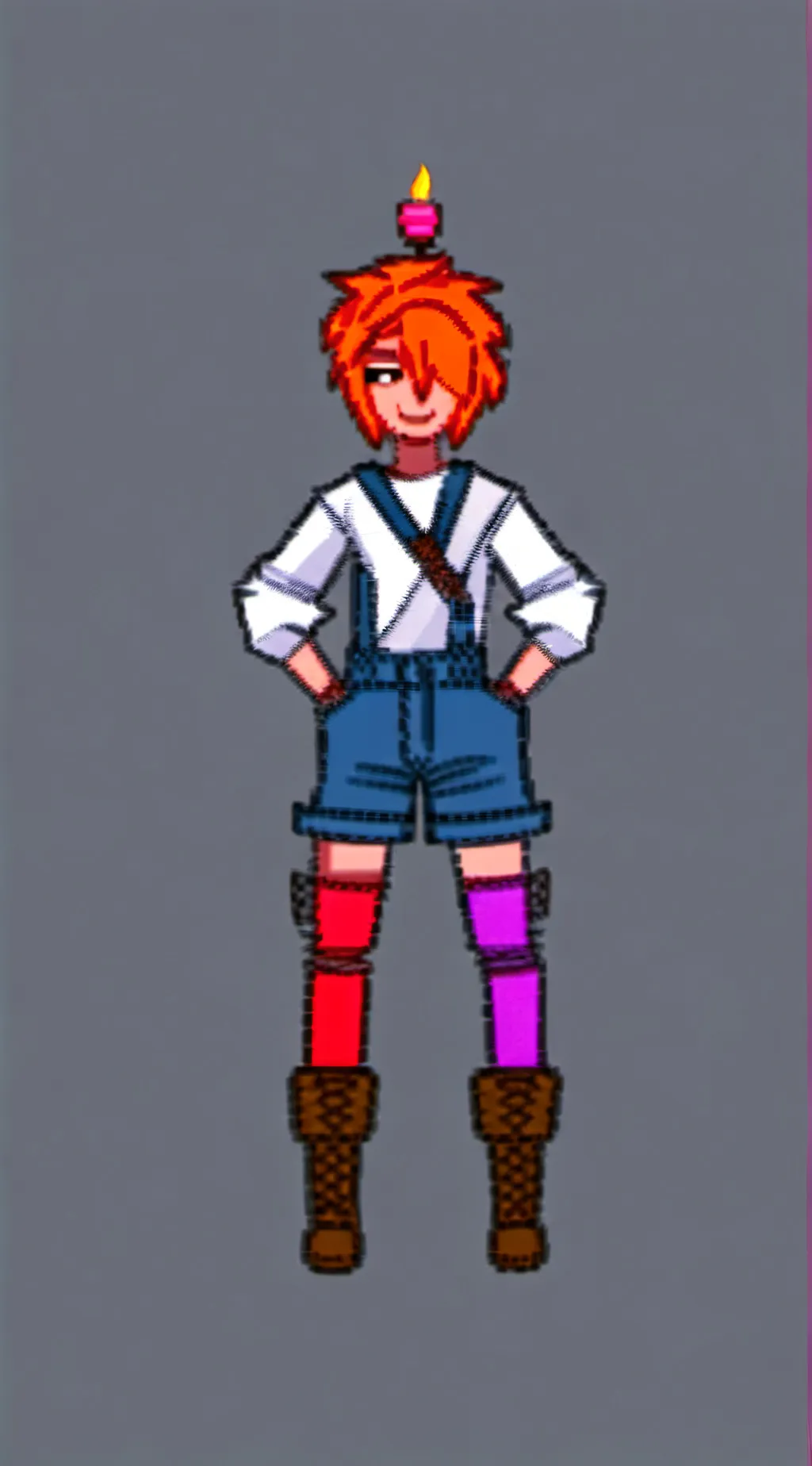 ai character: fnia 1 cupcake background