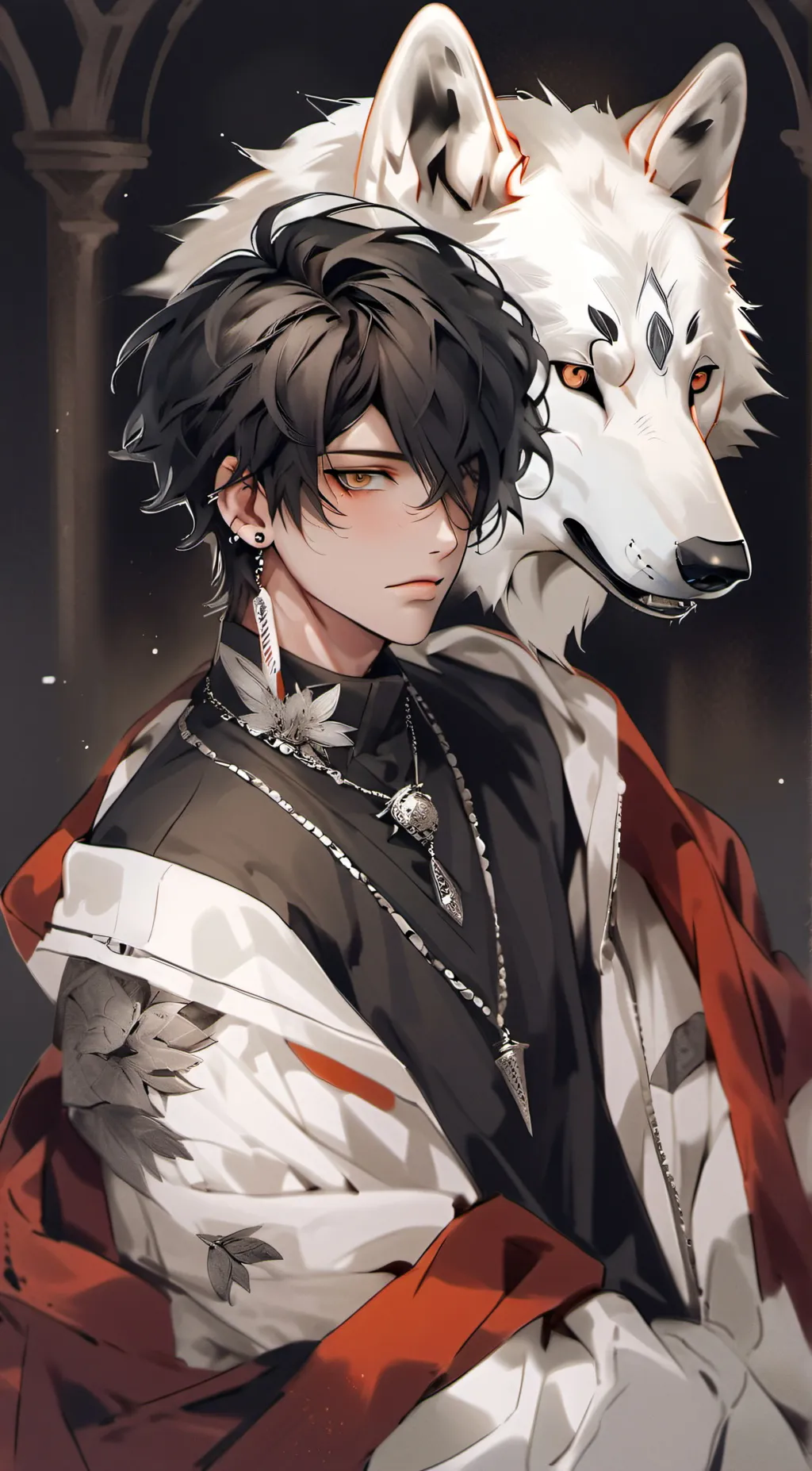 ai character: Asher  background