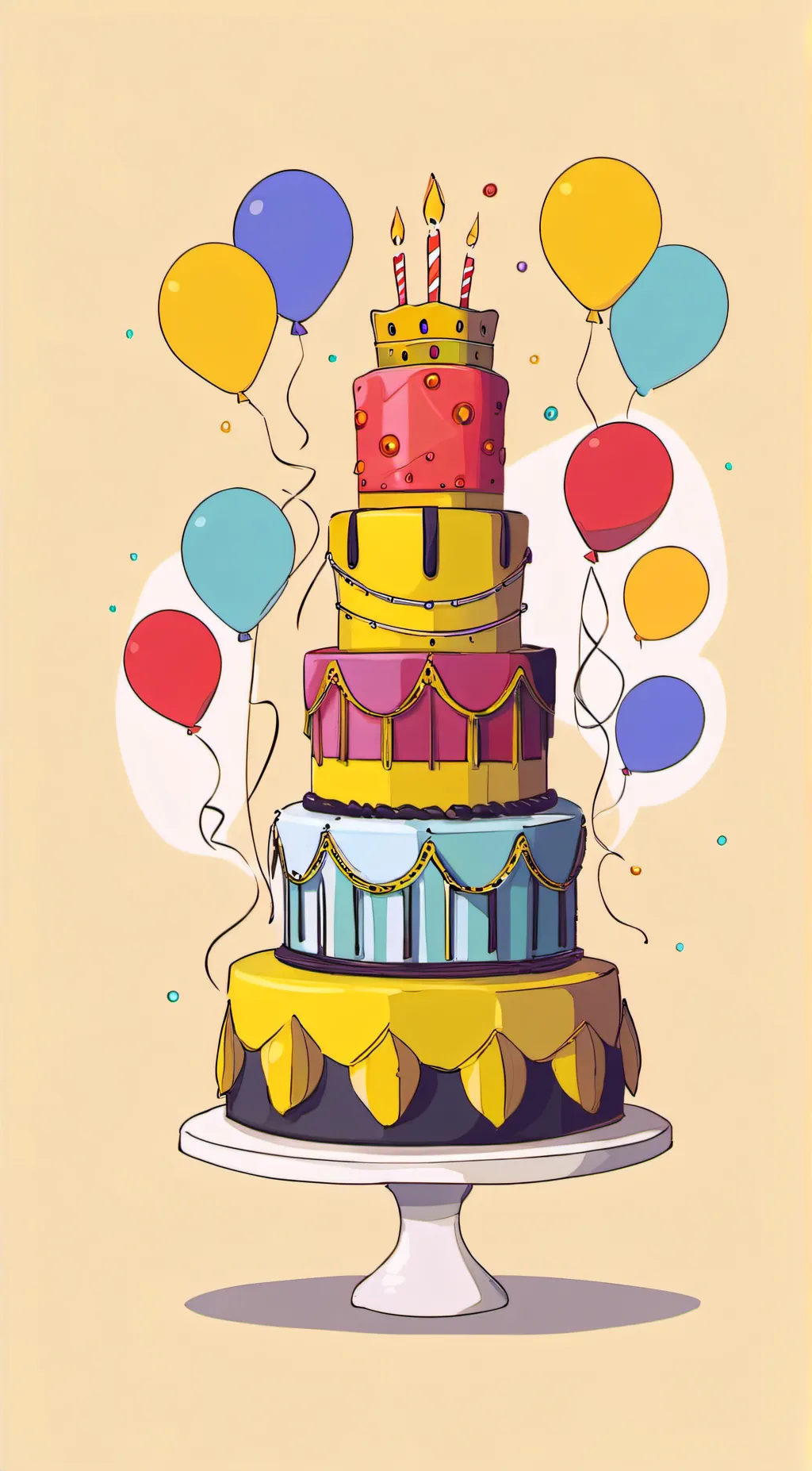 ai character: Yoylecake  background